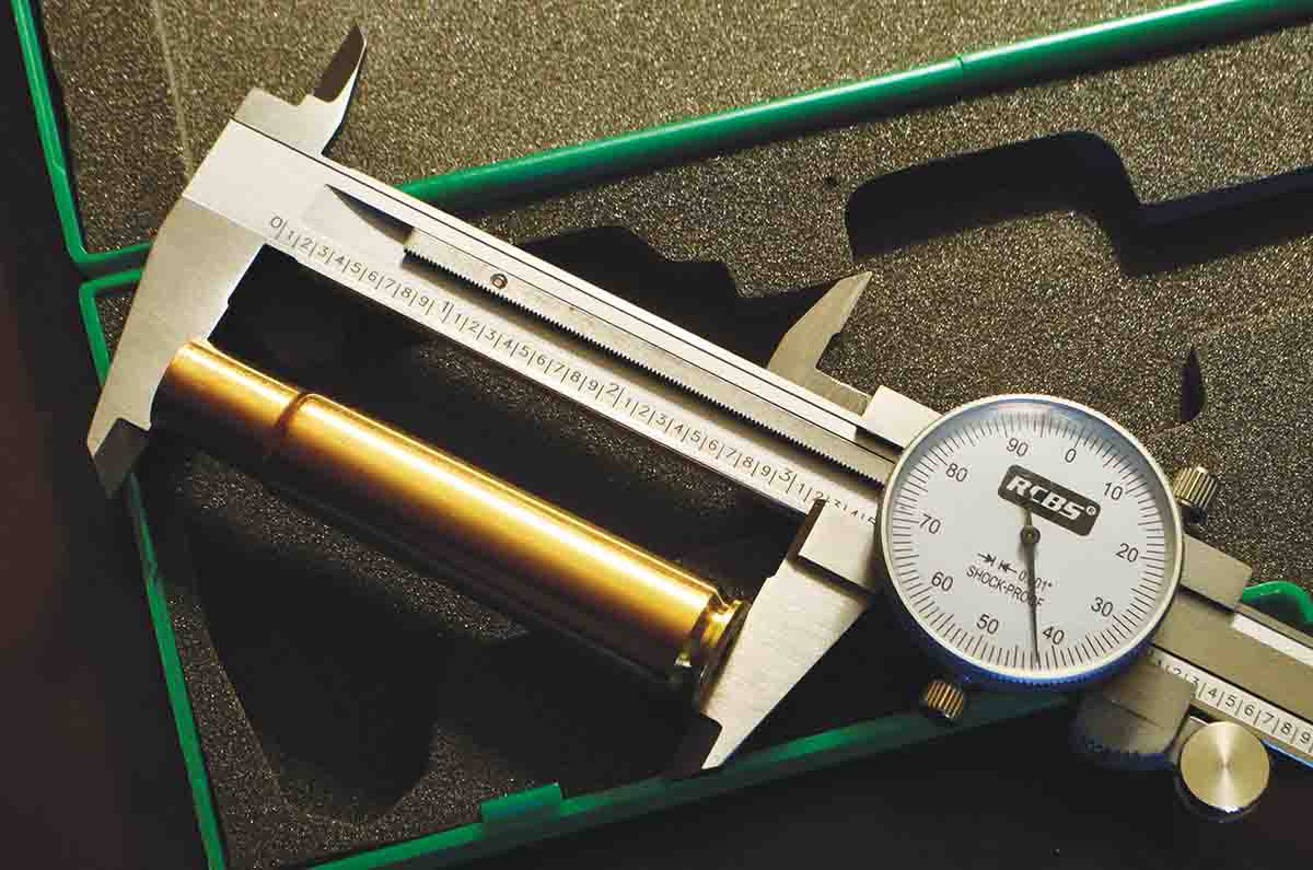 The steel dial caliper is an essential piece of reloading equipment that is often forgotten when lists are made – but not by RCBS.